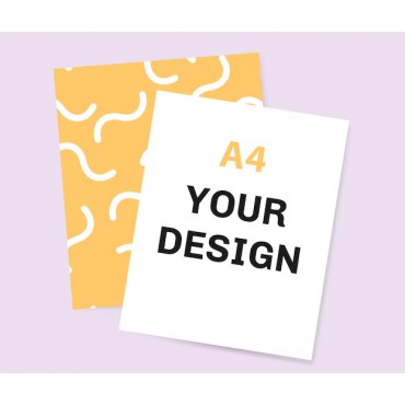 Custom Sticker (Single A4 Sheet) - Self-Adhesive & Glossy