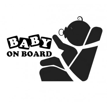 Baby on Board Vinyl Sticker