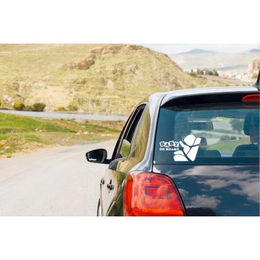 Baby on Board Vinyl Sticker
