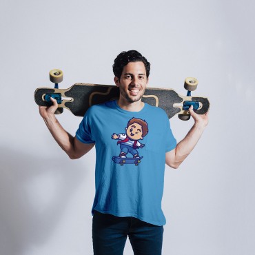 Skateboard Sticker for T-Shirt (A4 Size)