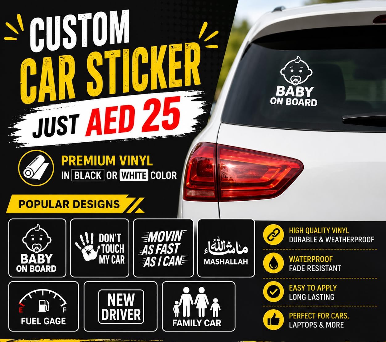 Custom Car Sticker